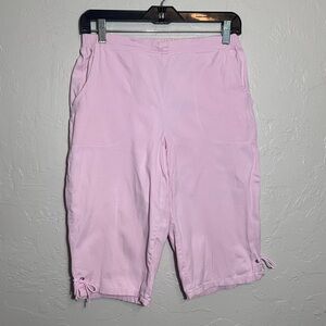 CROFT & BARROW PINK CAPRI SIZE 6P